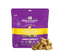 Stella & Chewy's Freeze-Dried Raw Cat Dinner Morsels - Grain Free, Protein Rich Cat & Kitten Food - Chick Chick Chicken Recipe - 8 oz Bag