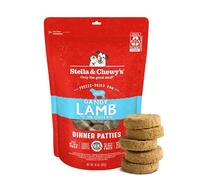 Stella & Chewy's Freeze-Dried Raw Dinner Patties - Dandy Lamb Recipe - High Protein Grain-Free Puppy & Dog Food - Perfect For Picky Eaters - 14 oz