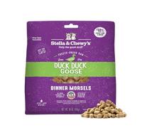 Stella & Chewy's Freeze-Dried Raw Duck Duck Goose Dinner Morsels Cat Food, 18 oz. Bag (CAT-FDD-18)