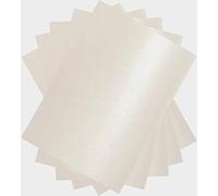Stella Crafts Pearl White A4 Card Stock x 100 Sheets, 250gsm, Double Sided