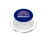 Stella Cute Patriotic Rainbow Design for Girls Name Stella PopSockets PopGrip for MagSafe