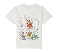 Stella McCartney Kids Stella McCartney Boys Bug Band T-Shirt in Ivory - Ivory - 3 Yrs