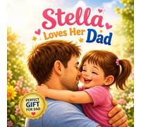 Stella Loves Her Dad: A Personalized Keepsake Story for Daddy’s Little Girl (Three Hearts Baby Books (Stella))