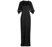 Stella Mccartney Embellished Satin-crepe Maxi Dress - Black - 40 (UK8 / S)