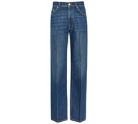Stella Mccartney Embroidered Straight-leg Jeans - Dark Blue - 26 (W26 / UK8 / S)
