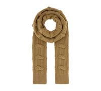 Stella McCartney Falabella cable-knit scarf - Brown One Size
