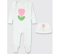 STELLA MCCARTNEY KIDS Boy's 2-Piece Floral Print Cotton Set - Size: 6M - unisex