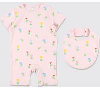 STELLA MCCARTNEY KIDS Cotton Set with Flower Print - Size: 6M - unisex