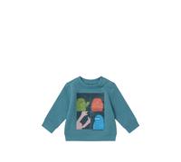 Stella McCartney Kids monster-print sweater - Blue 3-6-9-12-18-24-36