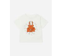 Stella McCartney Kids Stella McCartney Baby Boys Beetle Logo T-Shirt in Ivory - Ivory - 12 months