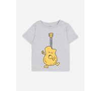 Stella McCartney Kids Stella McCartney Baby Boys Guitar Print T-Shirt in Grey - Grey - 18 months