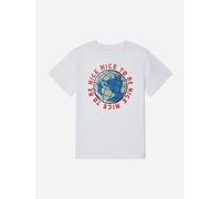 Stella McCartney Kids Stella McCartney Boys World Globe T-Shirt in White - White - 5 Yrs