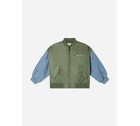 Stella McCartney Kids Stella McCartney Girls Bomber Jacket in Green - Green - 6 Yrs