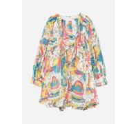 Stella McCartney Kids Stella McCartney Girls Psycadelic Georgette Dress in Multicolour - Multicoloured - 8 Yrs