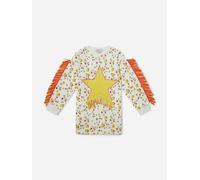Stella McCartney Kids Stella McCartney Girls Star Sweater Dress in Ivory - Ivory - 5 Yrs
