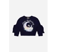 Stella McCartney Kids Stella McCartney Girls Swan Sweatshirt in Navy - Blue - 8 Yrs