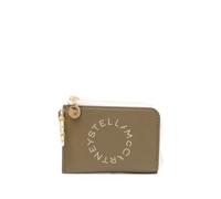 Stella McCartney logo-print zip-fastening wallet - Green One Size