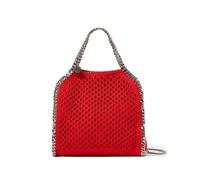 Stella McCartney mini Falabella mesh-knit shoulder bag - Red One Size