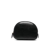 Stella McCartney perforated logo-detail makeup bag - Black One Size