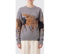 STELLA MCCARTNEY Relaxed Fit Graphic Print Wool Jumper - Size: S - female