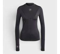 Stella McCartney Women's Adidas Long Sleeved Logo Top Black White | Size: Large