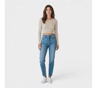 Stella McCartney Women's Adidas Truestrength Seamless Long Sleeve Yoga Top Beige | Size: Large