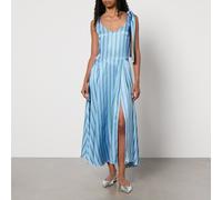 Stella Nova Striped Satin Dress - DK 42/UK 16