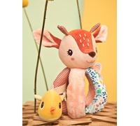 Stella rattle with handles - LILLIPUTIENS rose
