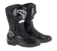 Alpinestars Stella SMX-6 V2 Drystar Ladies Motorcycle Boots, black-white-purple, size 37 for Women