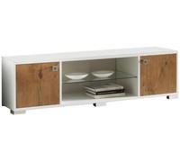 Stella TV Unit - 160cm - Plasma - Oak Italian