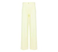 Stella Vicose Cotton Chic Twill 5 Pockets Trousers - female - Forte Forte - Wide Trousers - Green - S - Trousers S