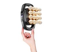Stellamist Mini 16 Head Massage Gun Set, 16-Drive 8-Head Massage Gun Deep Tissue with 30 Levels & 3Modes for Thighs, Arms, Waist, Back(S7 MINI AIR)