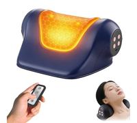 Stellamist Neck Massager Pillow, Neck Traction Device, Portable Neck Stretcher with Heat, 3 Adjustable Modes Cervical Traction Device Suitable for Pain Relief