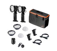 StellaPro Reflex S - Continuous Strobe Hybrid LED Light Kit, 2 Lights
