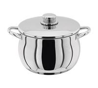 Stellar Classic Stainless Steel Stockpot with Lid 26cm, 6.9L Induction Ready, Oven Safe, Dishwasher Safe