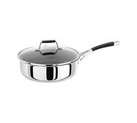 STELLAR 5000 INDUCTION NON STICK 24CM SAUTE PAN & LID S518