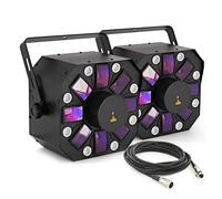 Stellar 66W Multi FX Lights by Gear4music Pair