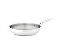 Stellar Profile Stainless Steel Uncoated Frying Pan -28 cm, Durable Frying Pan for Everyday Cooking, Induction Ready, Oven & Dishwasher Safe