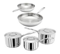 Stellar 7000 Profile 5 Piece Stainless Steel Cookware Set
