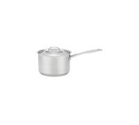 Stellar Profile Matte 18cm Saucepan - 2.3L Matte Stainless Steel 18/10 Cooking Pan, Induction Suitable,C21Dishwasher Safe