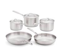Stellar 7000 Profile Matte Silver 5 Piece Cookware Set