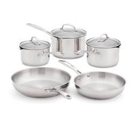 Stellar 7000 Profile Silver 5 Piece Draining Cookware Set
