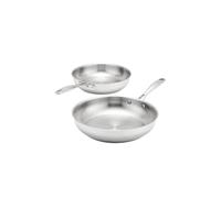 Stellar 7000 Profile Twin Stainless Steel Frypan Set