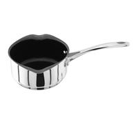 Stellar 7000 Stainless Steel 14cm Non Stick Milk Pan with Dual Pouring Lips