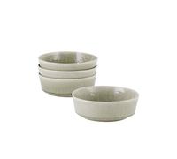 Stellar Bantham Stoneware Set of 4 Cereal Bowl 16cm - Green Stellar Green