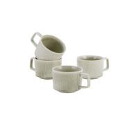 Stellar Stoneware Bantham Set Of 4 Large Mugs