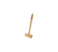 Stellar Beech Tools Meat Tenderizer, Safe for Non-Stick Pans, Solid Beech Wood