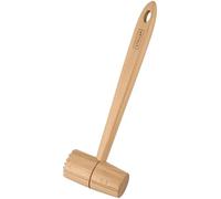 Stellar Beech Tools Meat Tenderizer, Safe for Non-Stick Pans, Solid Beech Wood
