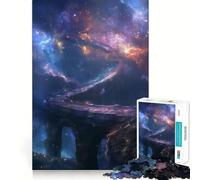 Stellar Bridge of Stars 1000 Pieces Jigsaws Adults Puzzles Mind Exercise Toy Shared Fun Precision Cut Art Display 38x26cm