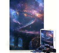 Stellar Bridge of Stars for Adults 1000 Piece Puzzle Mind Exercise Toy Gentle Leisure Design Assembly Seasonal Gift 38x52cm